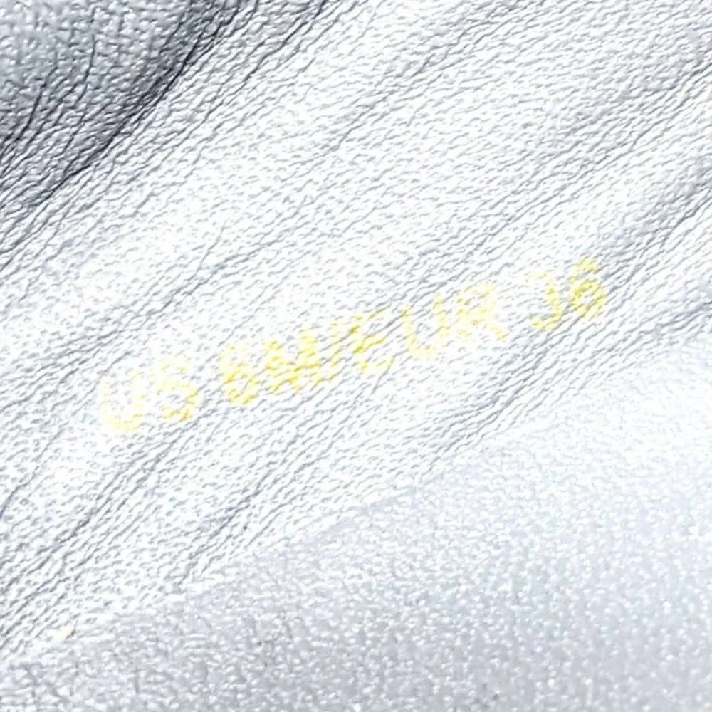 Vince Womens 6 Pierce Pointed Toe Denim Slip On Gray Casual Sneakers Shoes 36 - Picture 9 of 9